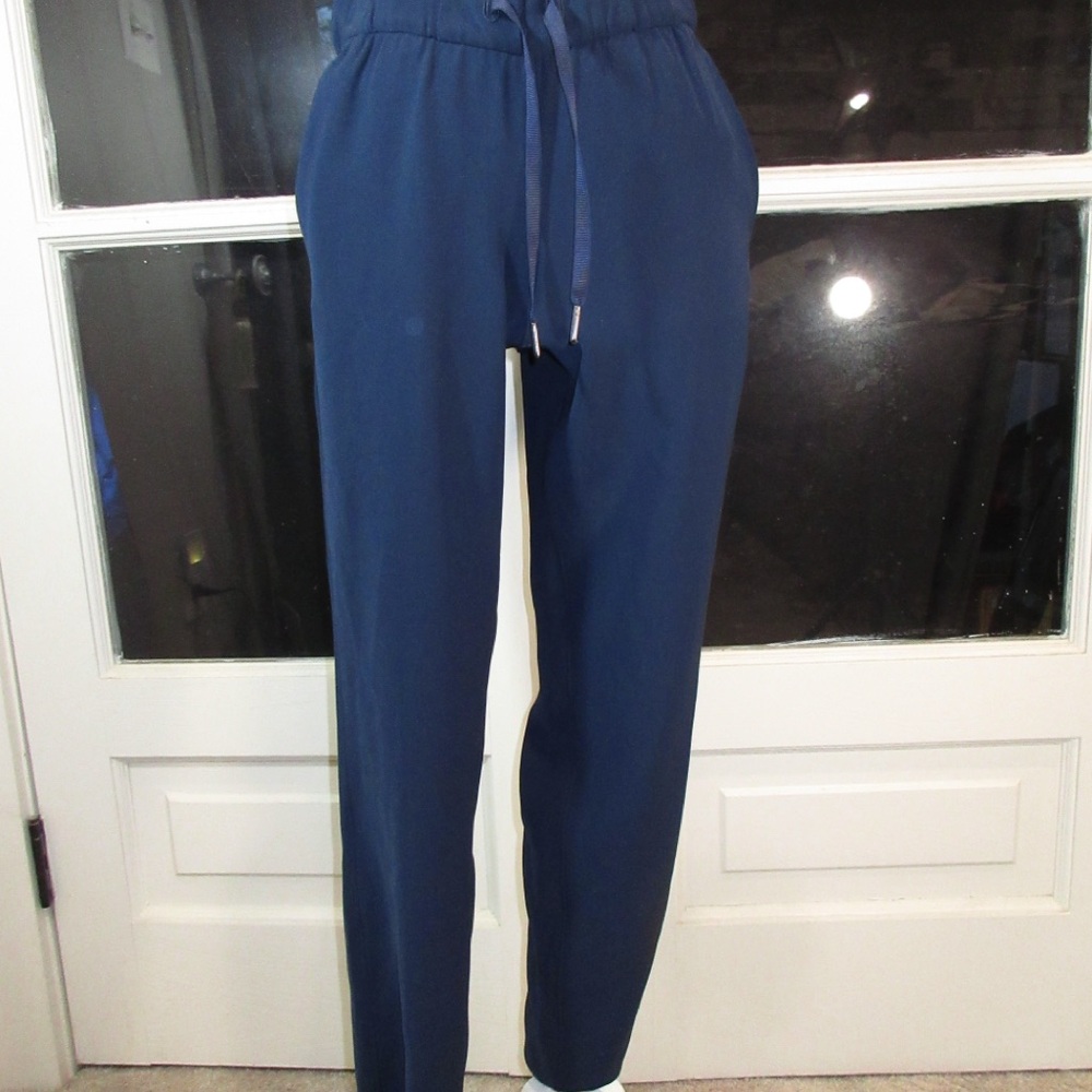 Lululemon Navy Blue Drawstring Pants